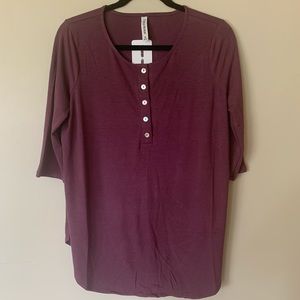 Royal & Reese Killion Button Top - Zenana Brand